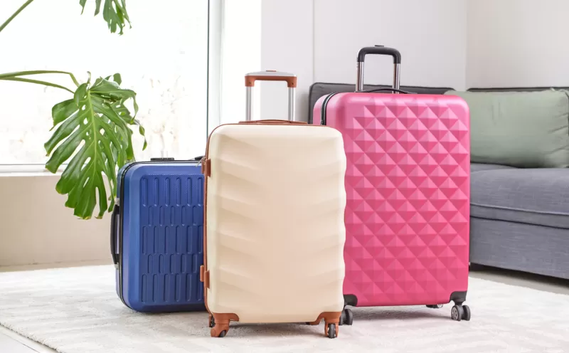 Set aus 4 Hartschalenkoffern aus ABS (XL+M+S+BC)