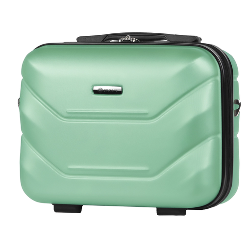 Hellgrüner Kosmetikkoffer aus ABS