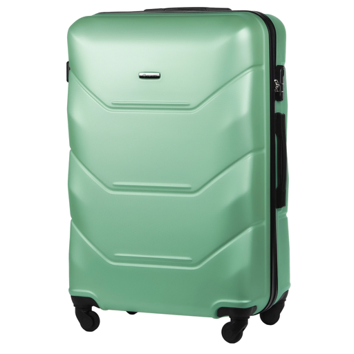 Hellgrüner Groẞer Koffer aus ABS