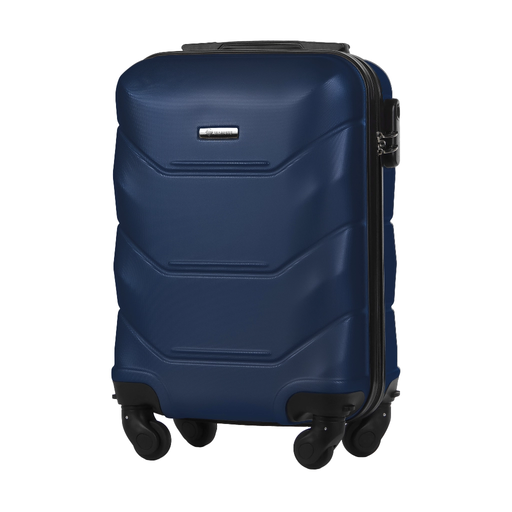 Kleine Hartschalen-Kabinentrolley aus ABS Marineblau