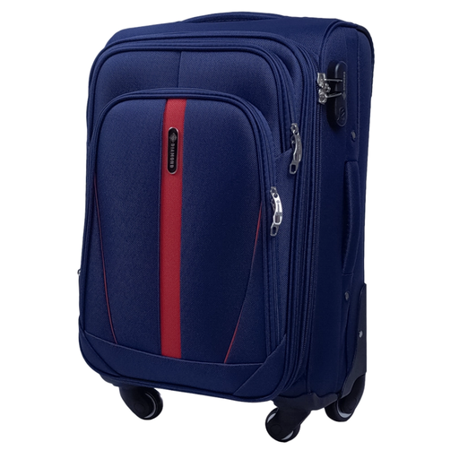 Weicher Kabinentrolley aus Codura Marineblau