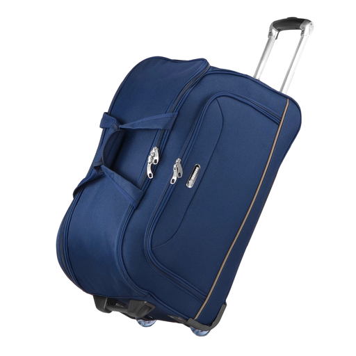 Dunkelblaue Mittelgroße Reisetasche mit Rollen