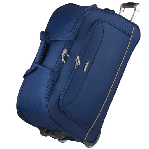 Dunkelblaue Sehr große Reisetasche mit Rollen
