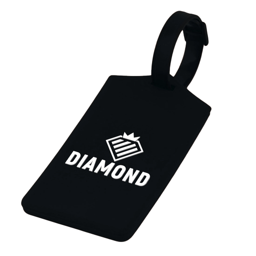 Schwarzer Kofferanhänger