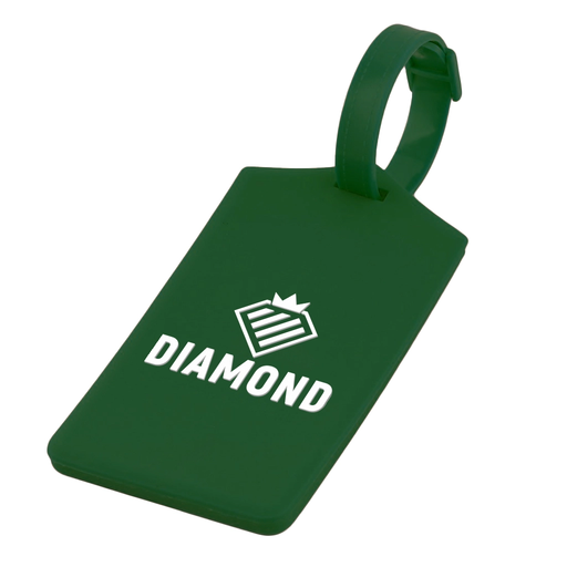 Grüner Kofferanhänger