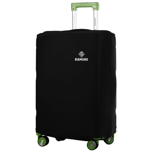 Schwarze Groẞe Kofferschutzhülle